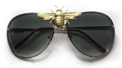 gucci bee men sunglasses|authentic gucci sunglasses unisex.